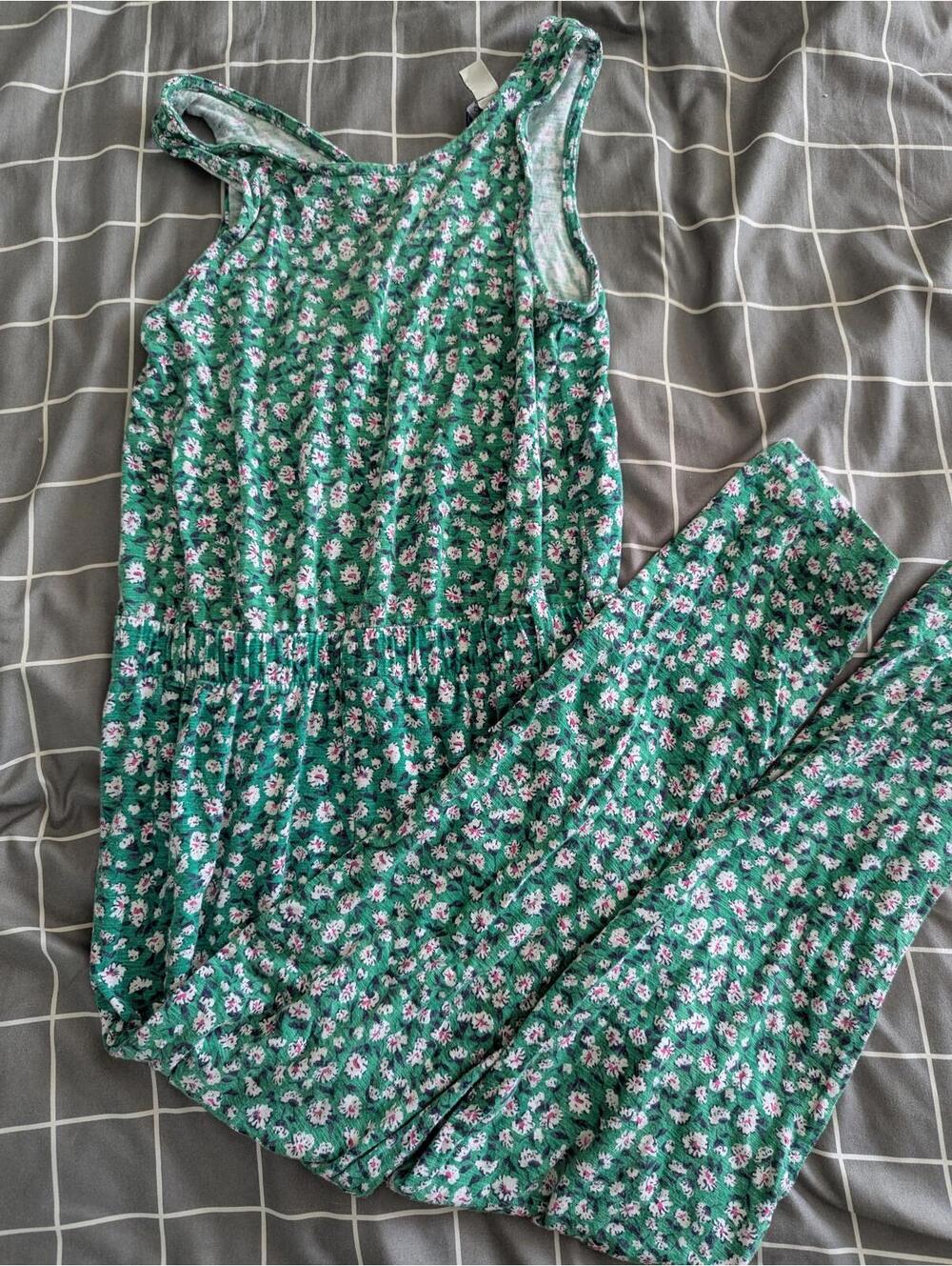 Joules floral jumpsuit